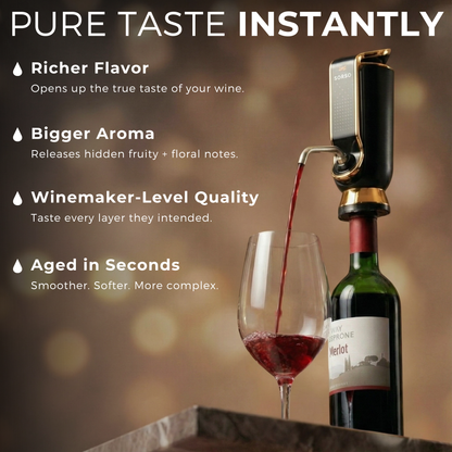 Sorso Wine Aerator - Valentine's Limited Time Deal