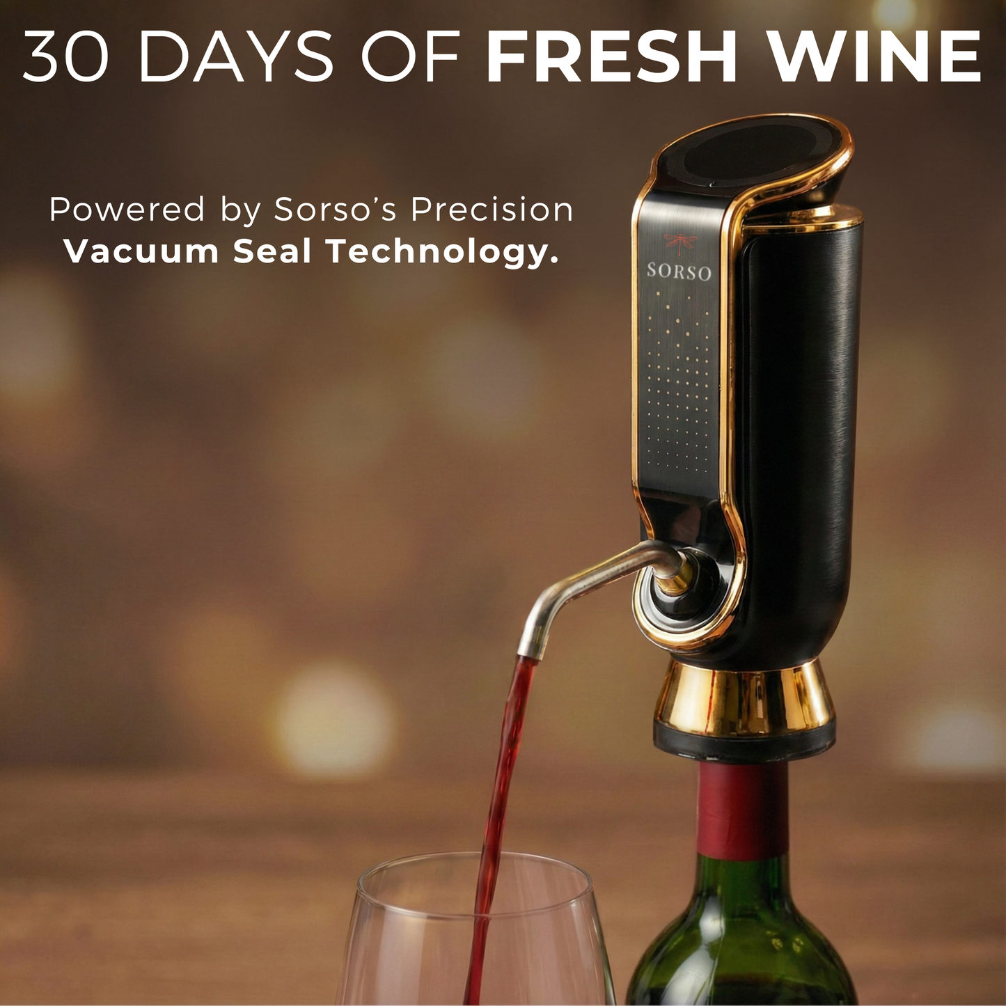 Sorso Wine Aerator - Valentine's Limited Time Deal