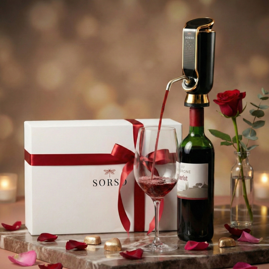 Sorso Wine Aerator, Preserver & Dispenser