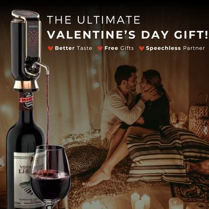 Sorso Wine Aerator - Valentine's Limited Time Deal